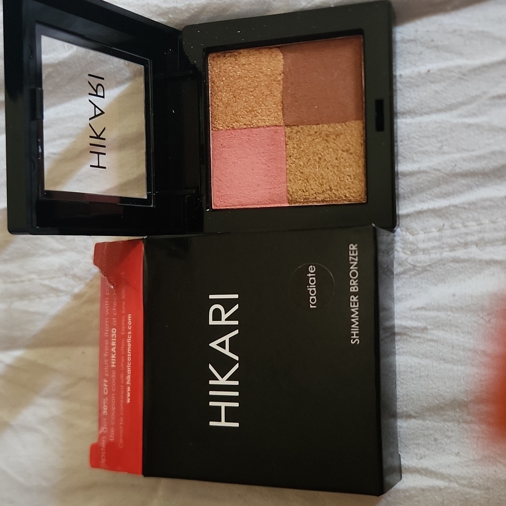 Shimmer bronzer